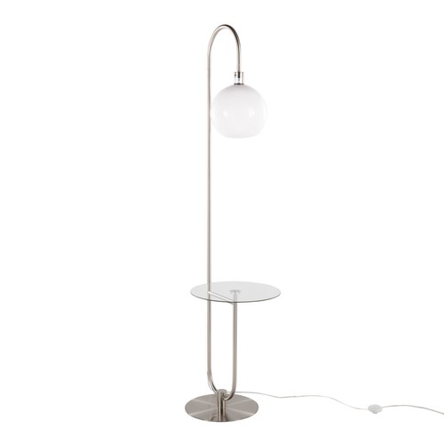 Trombone 71" Floor Lamp With Table